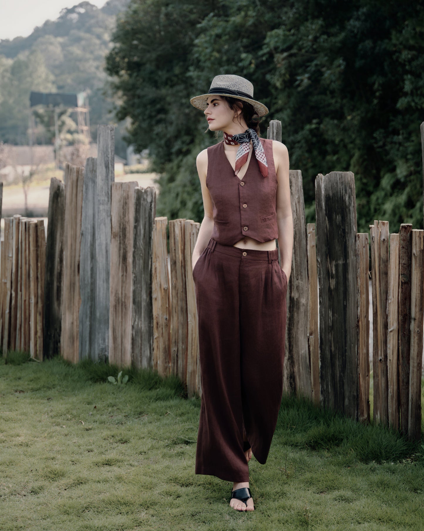 Juana Hemp High Rise Pants