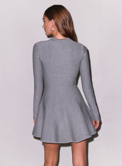 Henley Flared Corset Dress