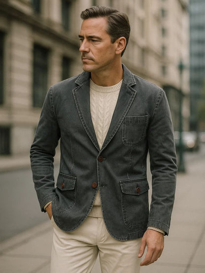 Denim Covenant Blazer Jacket